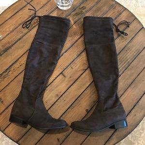 Brown Over the Knee Boots